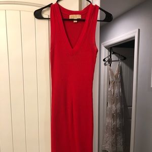Michael Kors sleeveless sweater dress